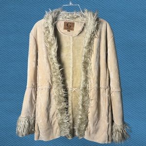 Retro Faux Jacket - Vintage